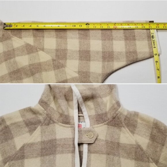 WOOLRICH Popover Hooded Poncho 5962E1M - Picture 6 of 10